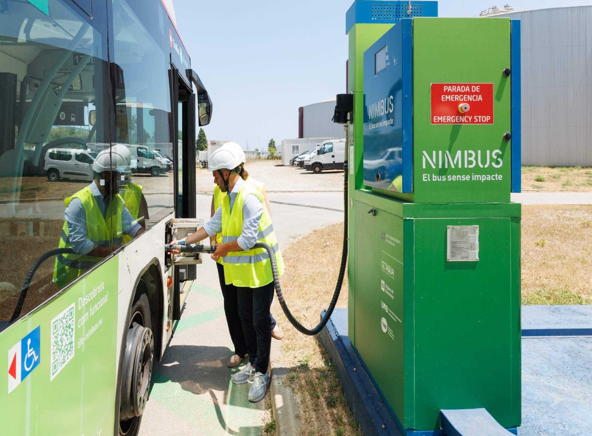 Barcelona demostra que és possible propulsar autobusos amb biometà