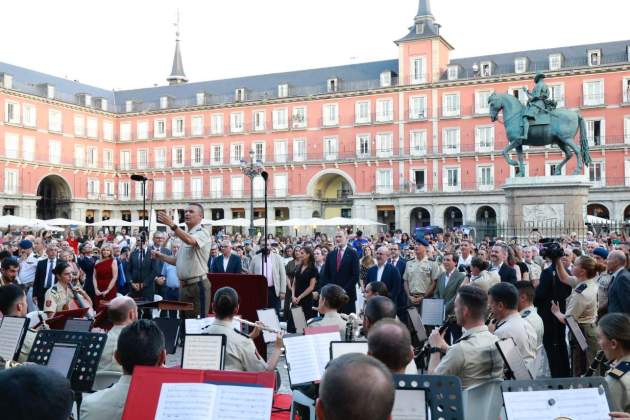 Felip i Letícia a la Plaza Mayor Casa Reial4 Felip i Letícia a la Plaza Mayor Casa Reial4