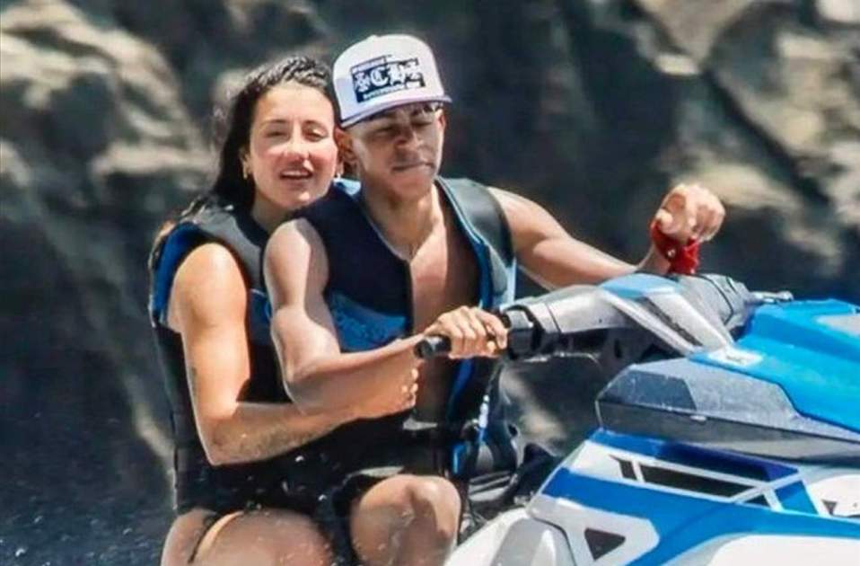 Lamine i Fati en moto Instagram