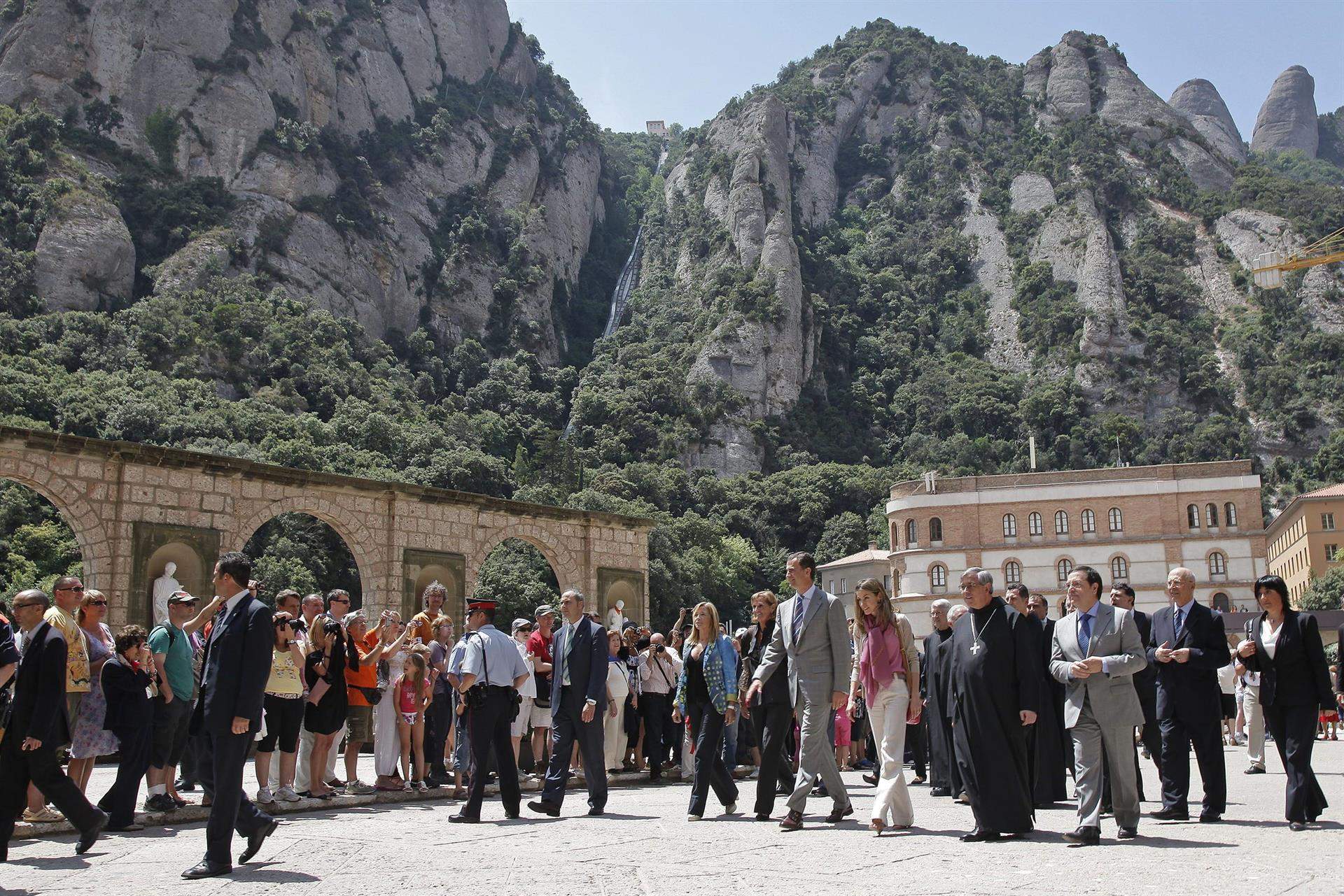 Felipe VI vuelve a Montserrat: los dos precedentes como príncipe a la visita como monarca del 3 de octubre