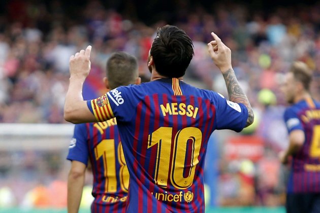 Messi celebració gol Barça Osca   EFE (2)