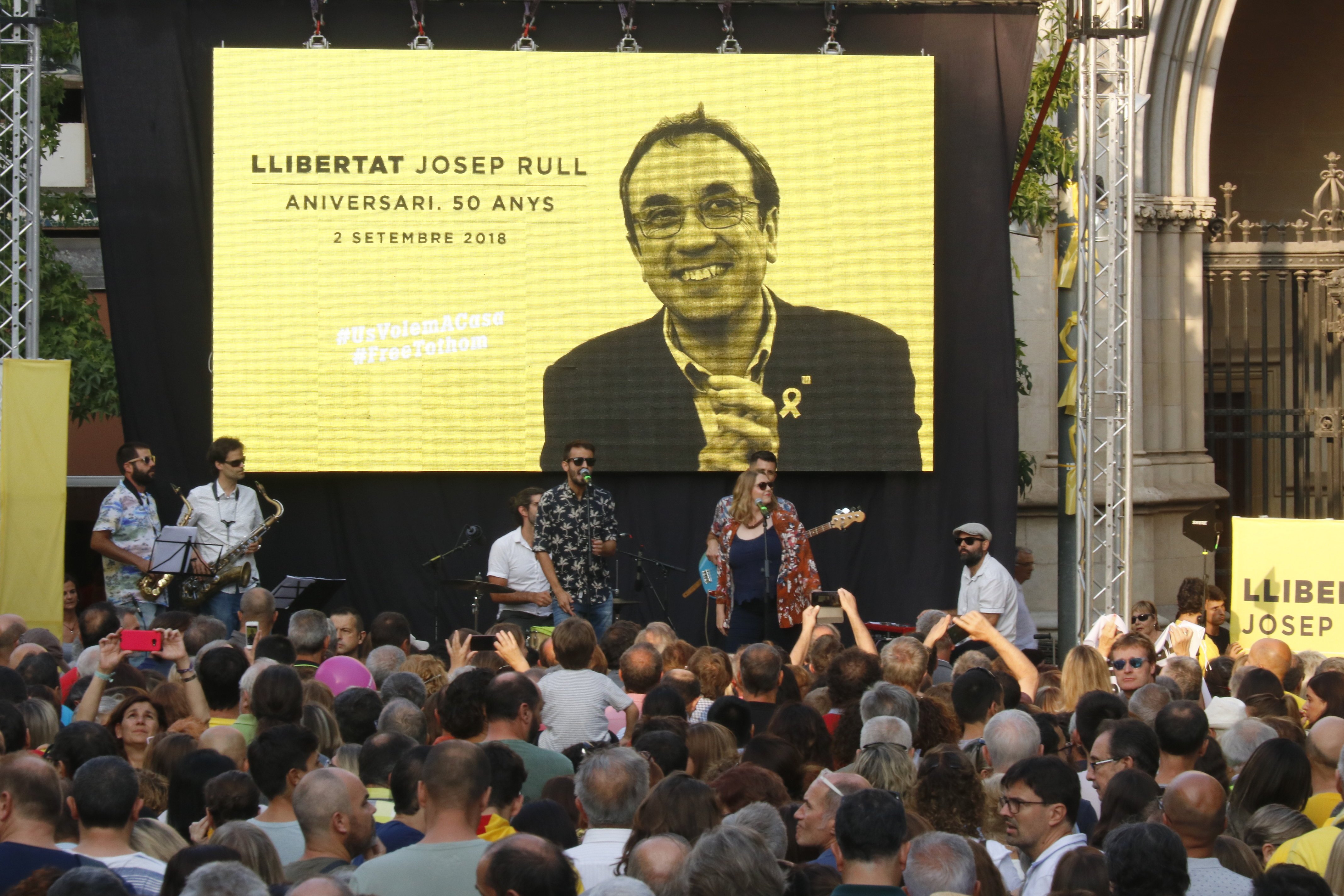 Terrassa acull l'acte de celebració dels 50 anys del conseller Rull