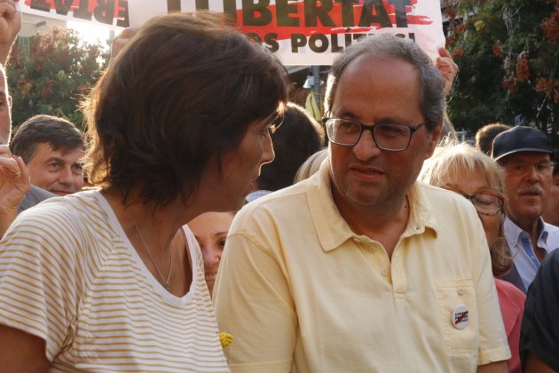 Quim Torra i dona - ACN Quim Torra i dona - ACN