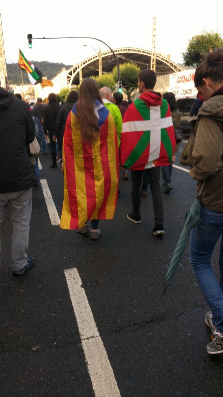 La ANC convocará concentraciones en Euskadi por la Diada