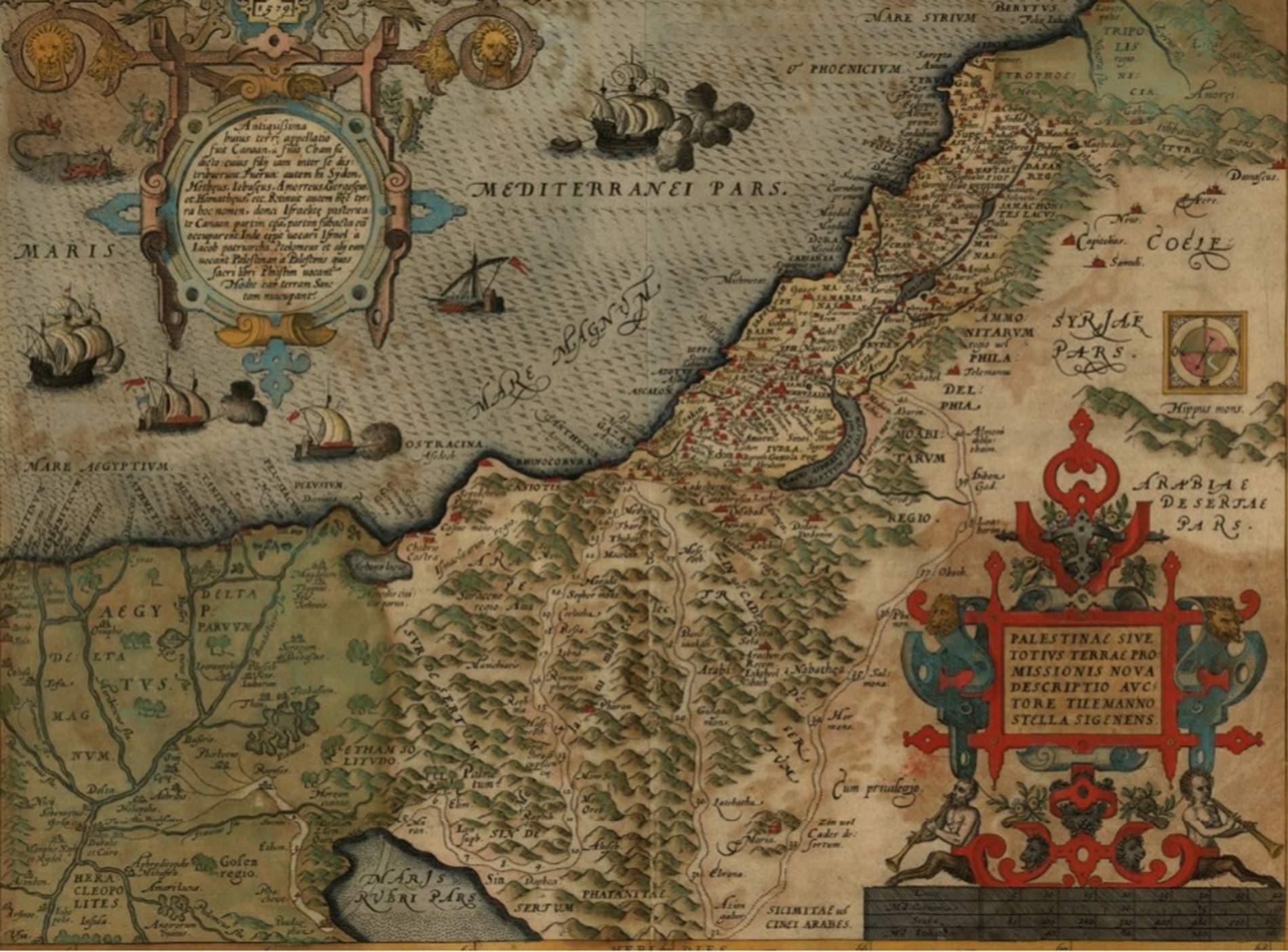 Mapa del Proxim Orient (1579). Font Cartoteca de Catalunya Mapa del Proxim Orient (1579). Font Cartoteca de Catalunya