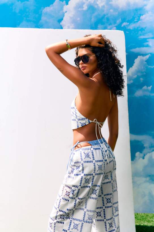 Pantalons brodat azul1 Pantalons brodat azul1