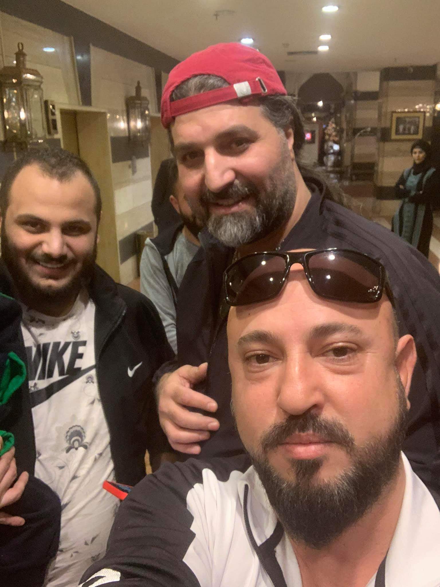 Wassim al Assad amb Nouh Zaiter (amb la gorra vermella) Wassim al Assad amb Nouh Zaiter (amb la gorra vermella)