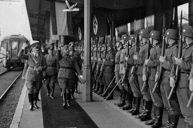 Entrevista de Hendaia. Fuente: Bundesarchiv Entrevista de Hendaia. Fuente: Bundesarchiv