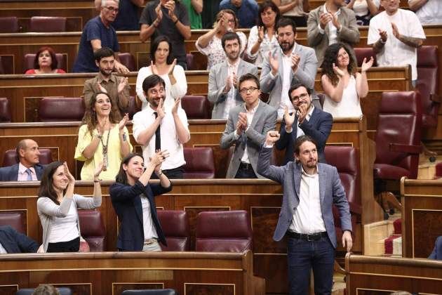 Iglesias Podemos moció de censura Europa Press Iglesias Podemos moció de censura Europa Press