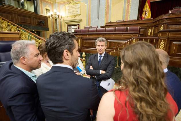 Feijóo i direcció PP al Congrés Europa Press Feijóo i direcció PP al Congrés Europa Press