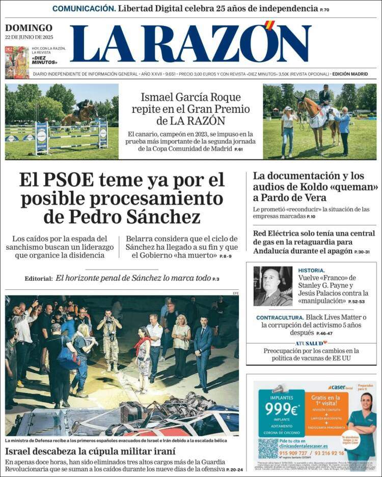 'La Razón' 22 'La Razón' 22