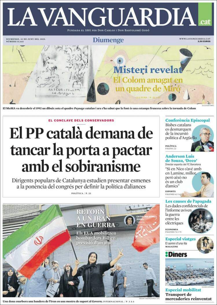'La Vanguardia' 22 'La Vanguardia' 22