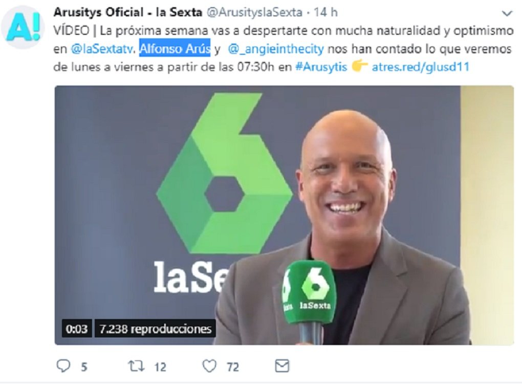 alfonso arus   la sexta