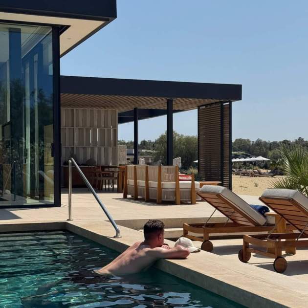 Ter Stegen d'hotel a Grècia / Instagram Ter Stegen d'hotel a Grècia / Instagram