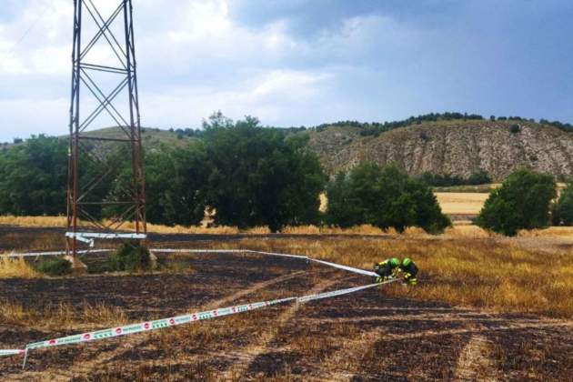 incendi plandogau alta tensio incendi plandogau alta tensio