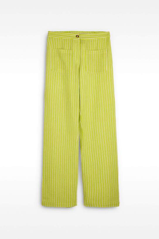 Pantalons de ratlles 100% cotó Pantalons de ratlles 100% cotó