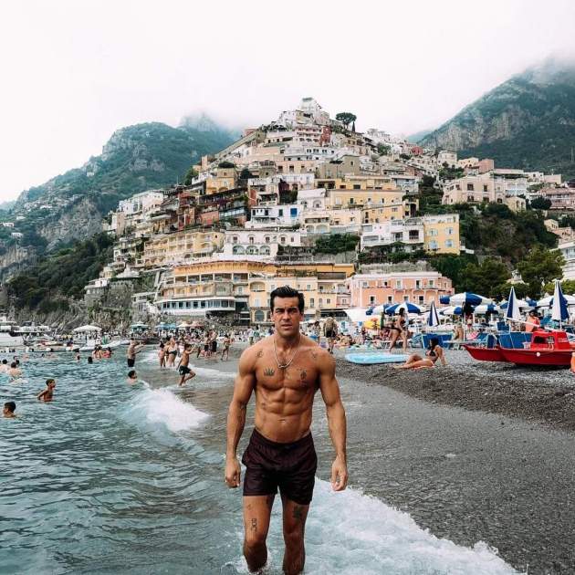 Mario Casas a Itàlia / Instagram Mario Casas a Itàlia / Instagram