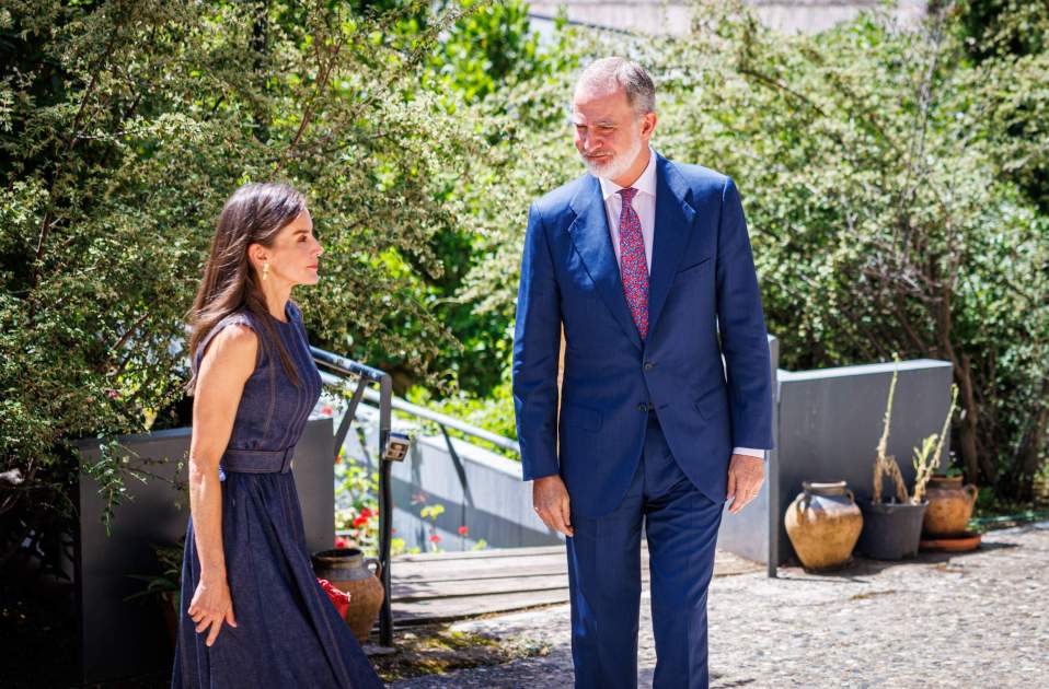 Felipe VI y Letícia en Montserrat / Montse Giralt
