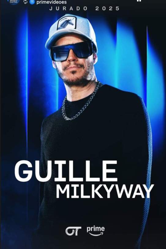 Guille Milkyway, nou membre del jurat d'OT 2025 / Instagram Guille Milkyway, nou membre del jurat d'OT 2025 / Instagram