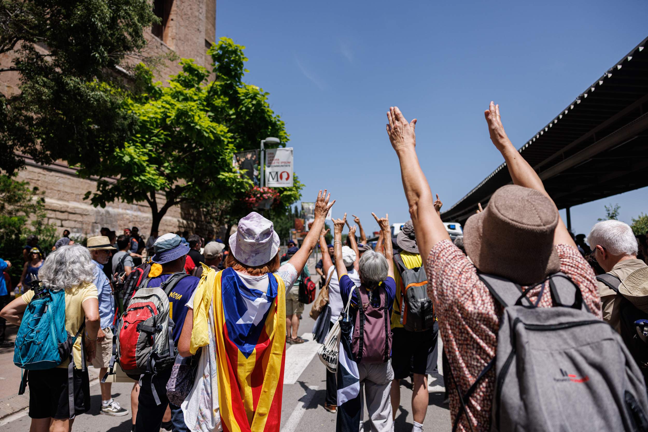 ¿Ha sido desproporcionada la actuación de los Mossos en Montserrat?