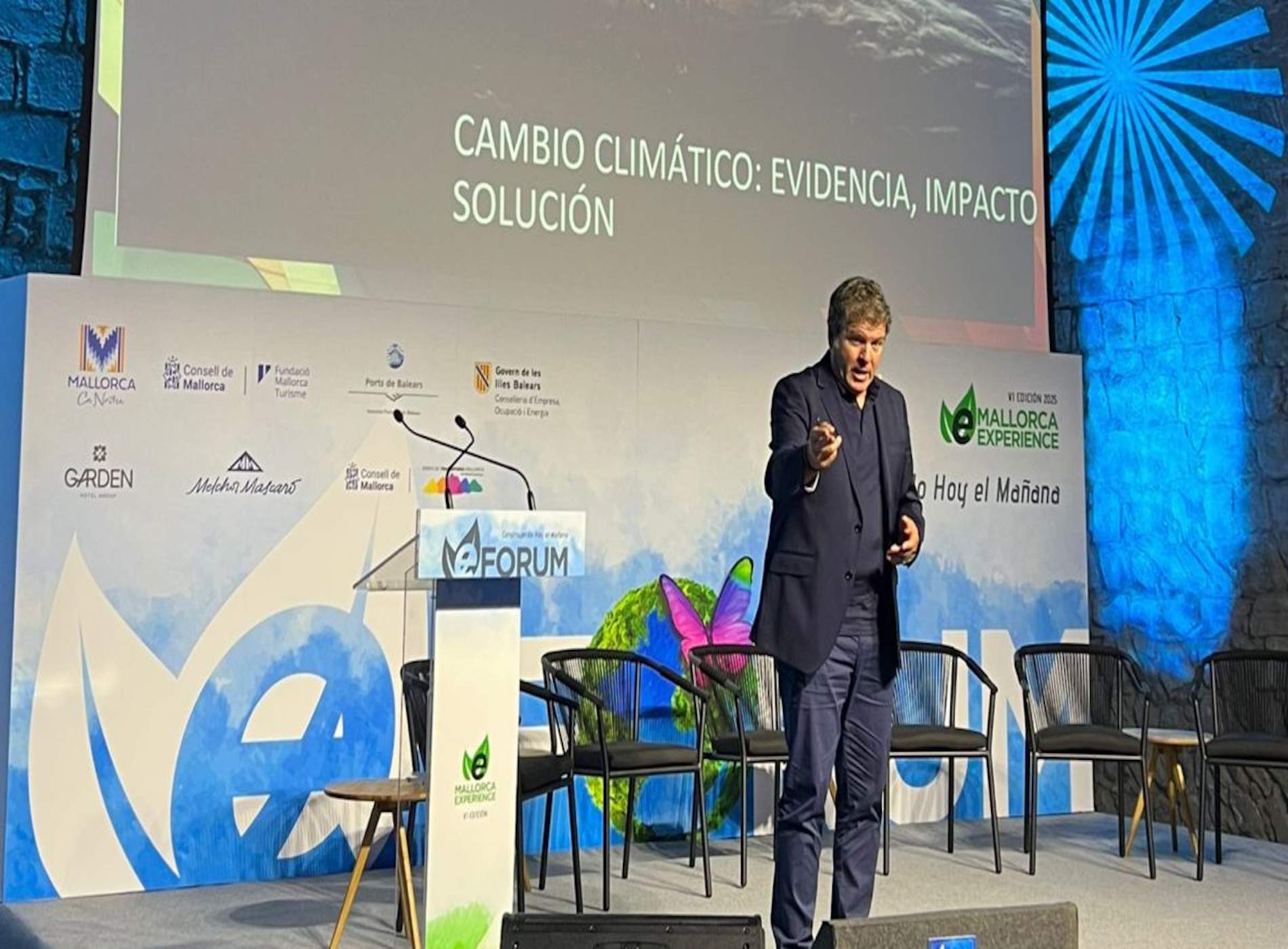 Mario Picazo lanza un aviso sobre el cambio climático en el eForum 2025