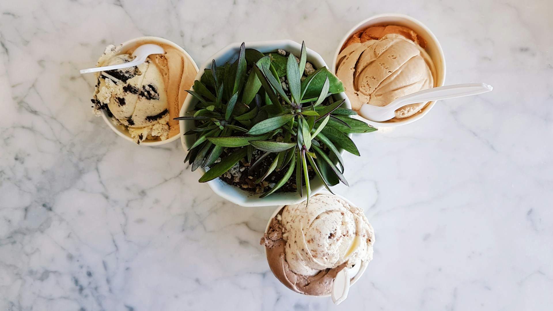Helado tarrina