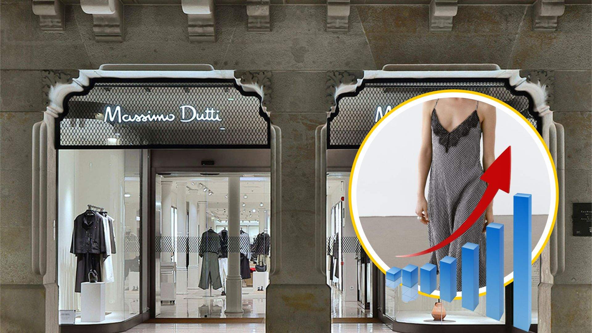 Massimo Dutti eleva el cuadrito vichy con este vestido midi de encaje: sofisticado básico tendencia