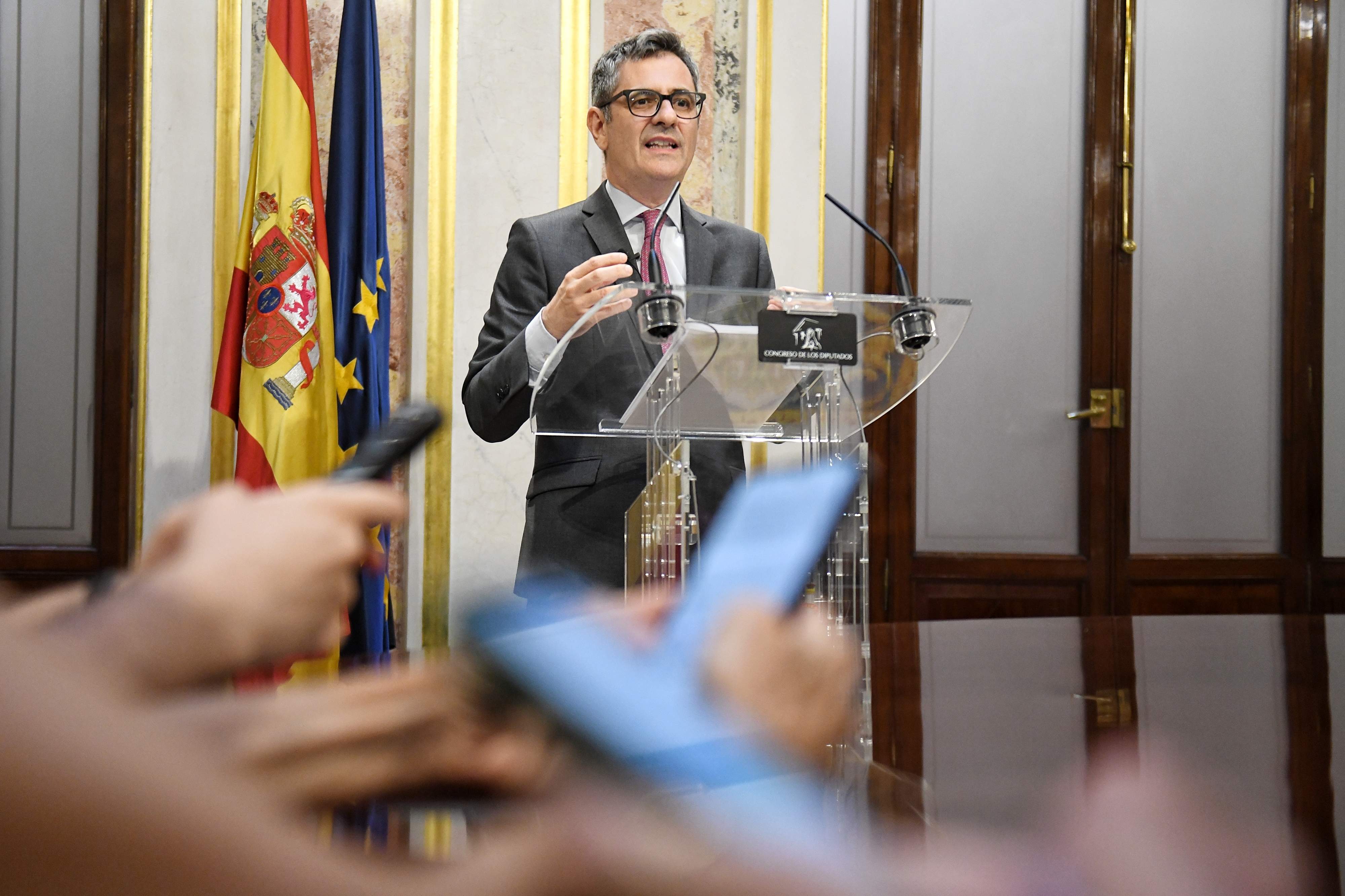 Bolaños assegura que la petició de Peinado perquè el Suprem l’investigui “no se sosté”