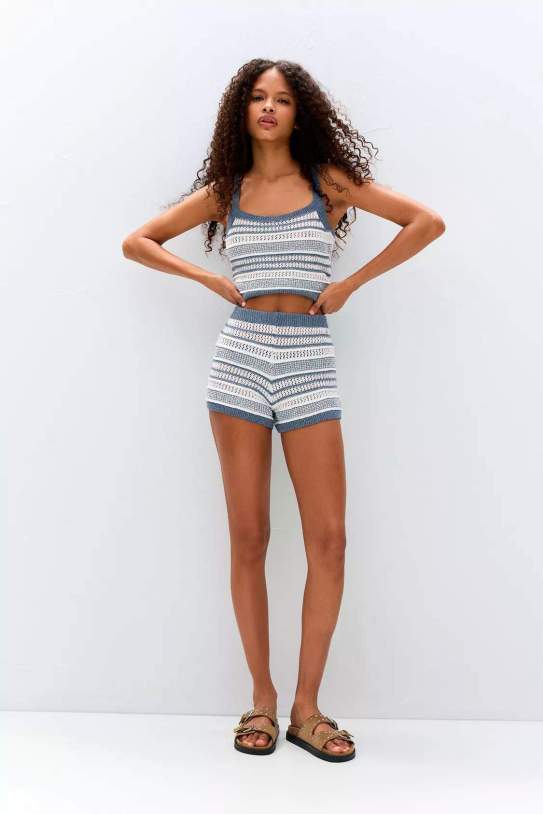 Short ganxet rayas1 Short ganxet rayas1