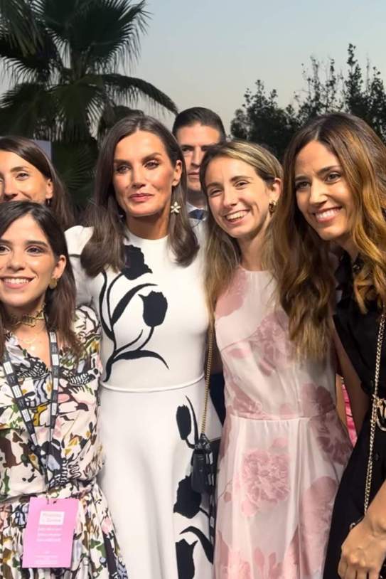 Núria Marín amb la reina Letícia Instagram Núria Marín amb la reina Letícia Instagram