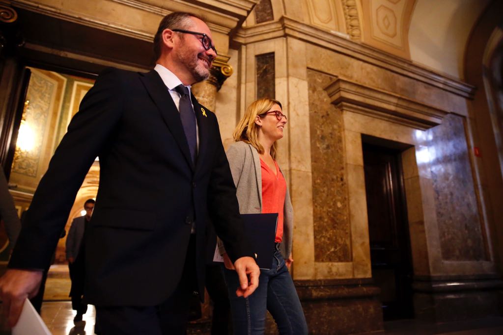 Official ceremony for Catalan National Day to call for the release of the political prisoners