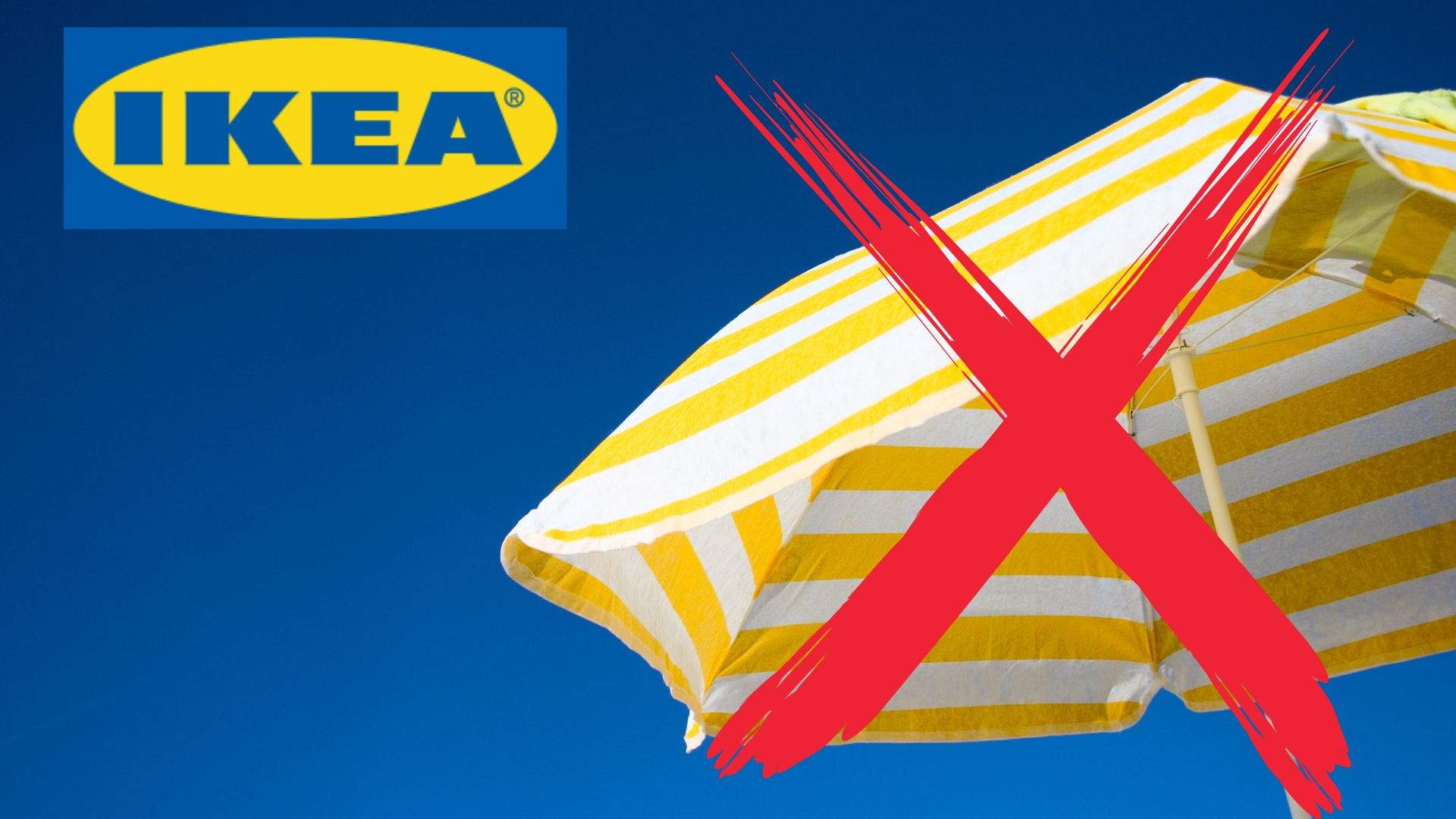 Ikea jubila el para-sol amb l'alternativa número 1 en vendes ara a Espanya