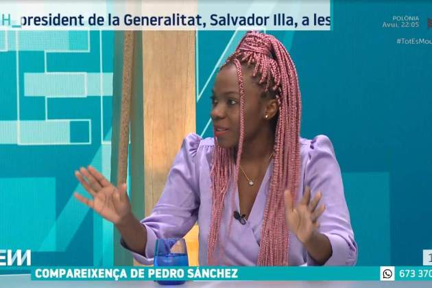 Adriana Boho al 'Tot es mou' TV3 Adriana Boho al 'Tot es mou' TV3