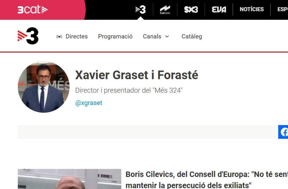 Grasset mal escrit a TV3 Grasset mal escrit a TV3