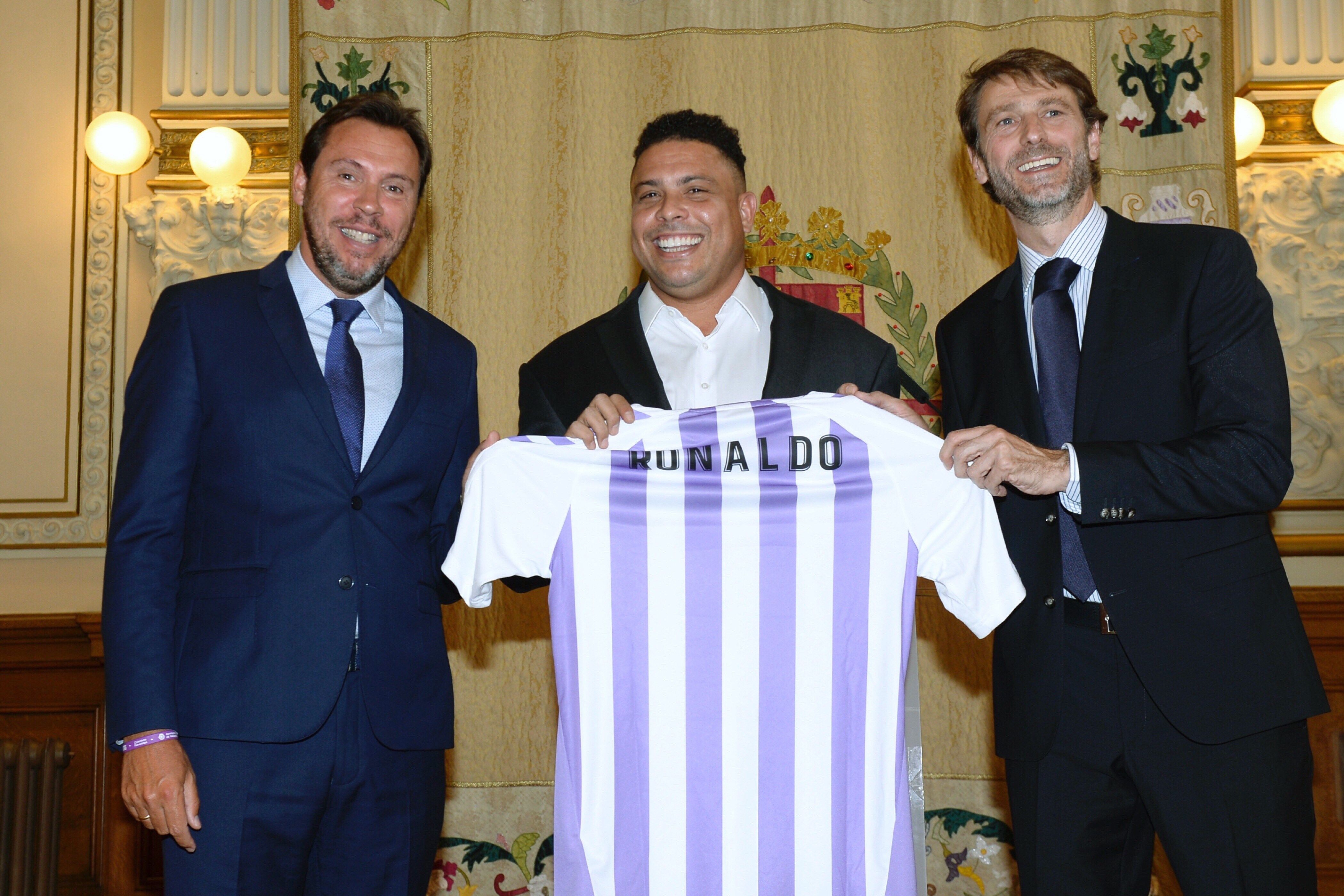 Ronaldo Nazário ya manda en Valladolid