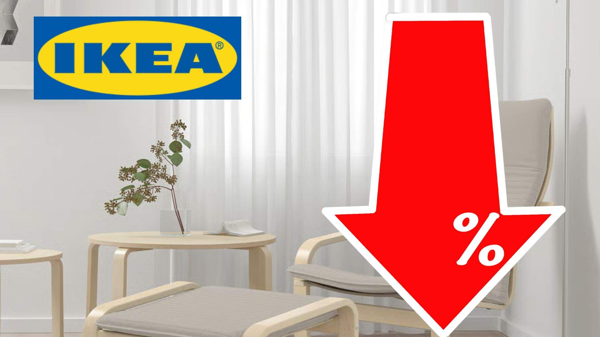 Ikea abaixa el preu de la butaca número u en vendes en 11 colors diferents