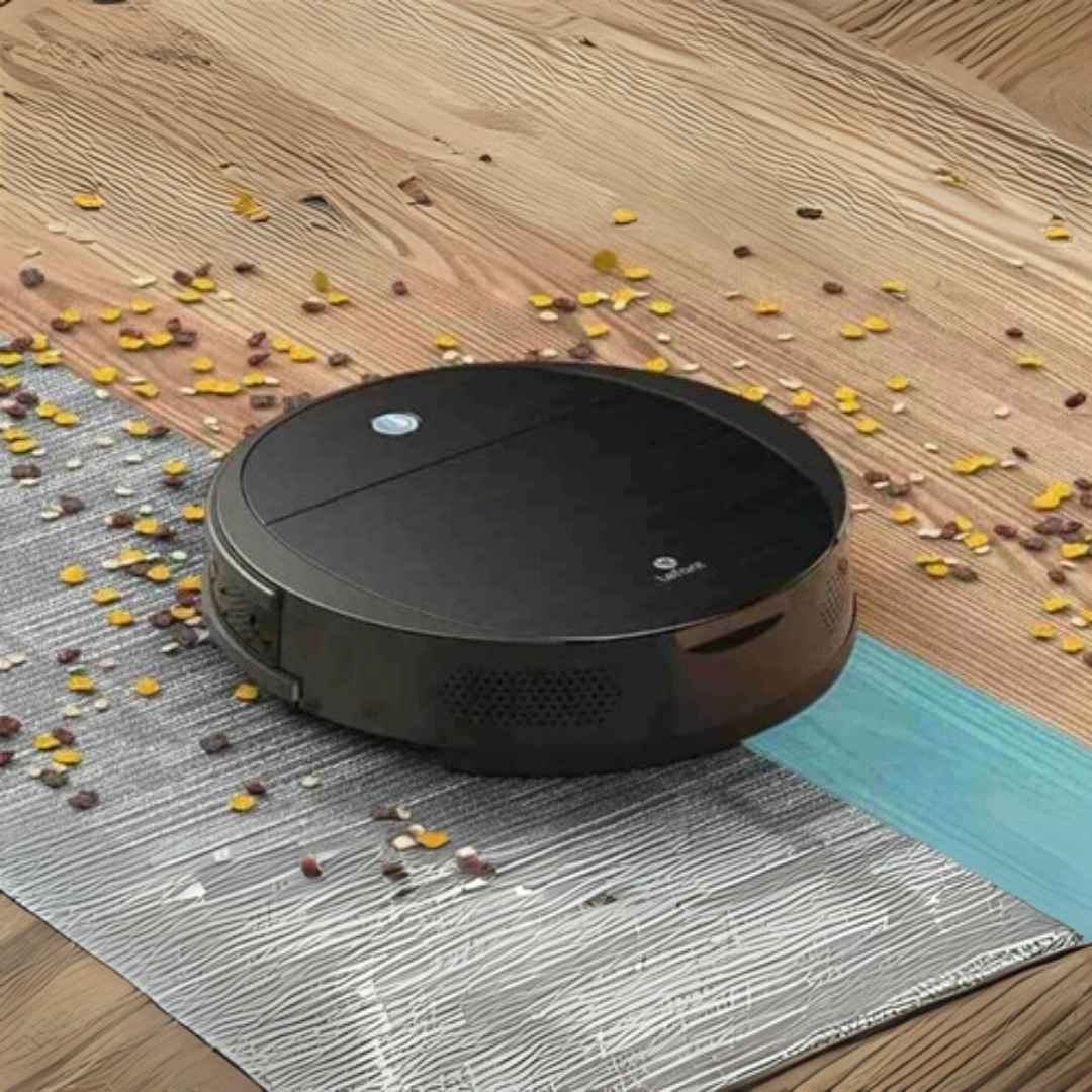 Aquest robot aspirador compacte neteja durant dues hores seguides sense parar