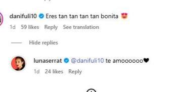 Comentari Ceballos, Luna Serrat Instagram Comentari Ceballos, Luna Serrat Instagram
