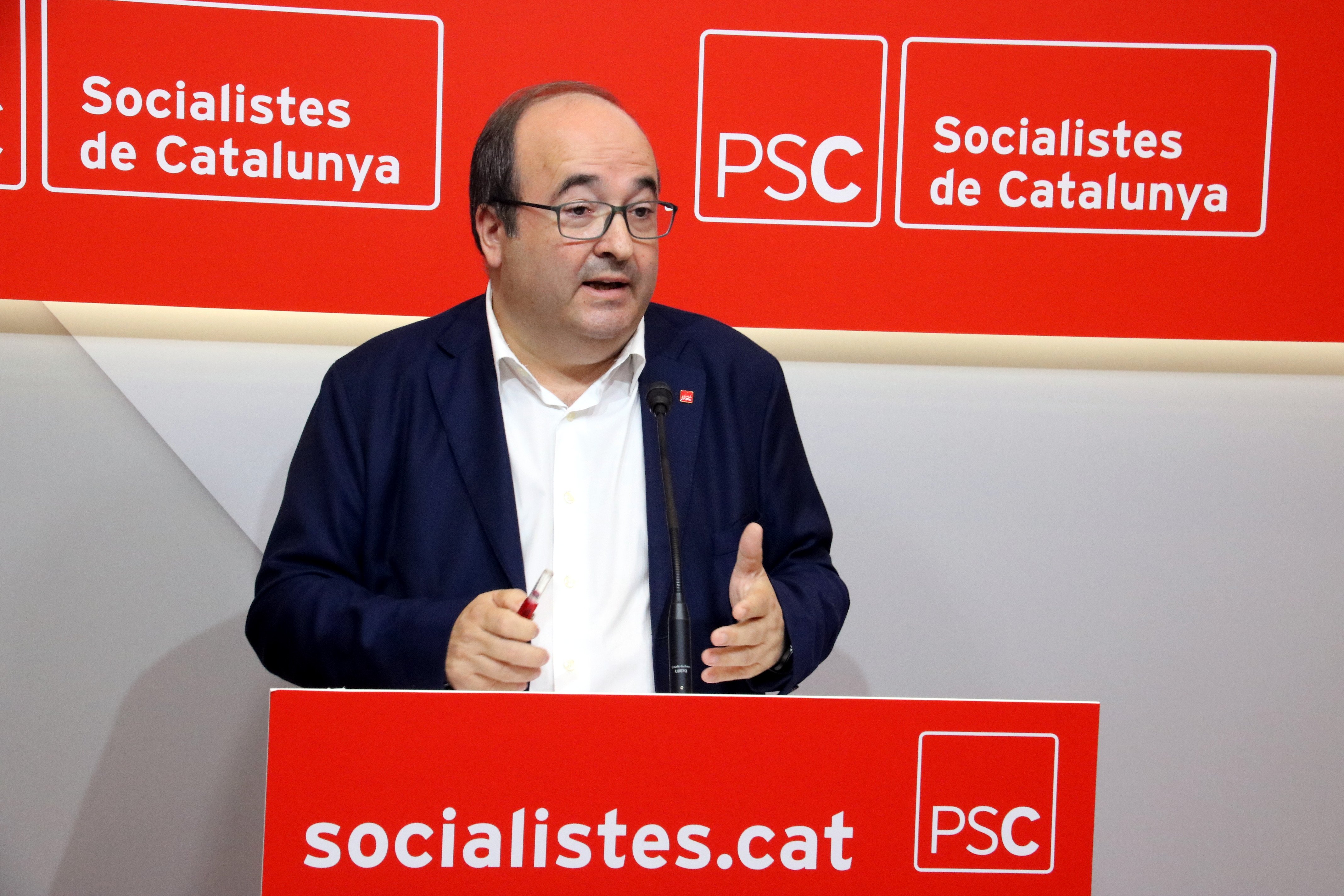 Iceta proposa una "reforma en paral·lel" de l'Estatut i la Constitució