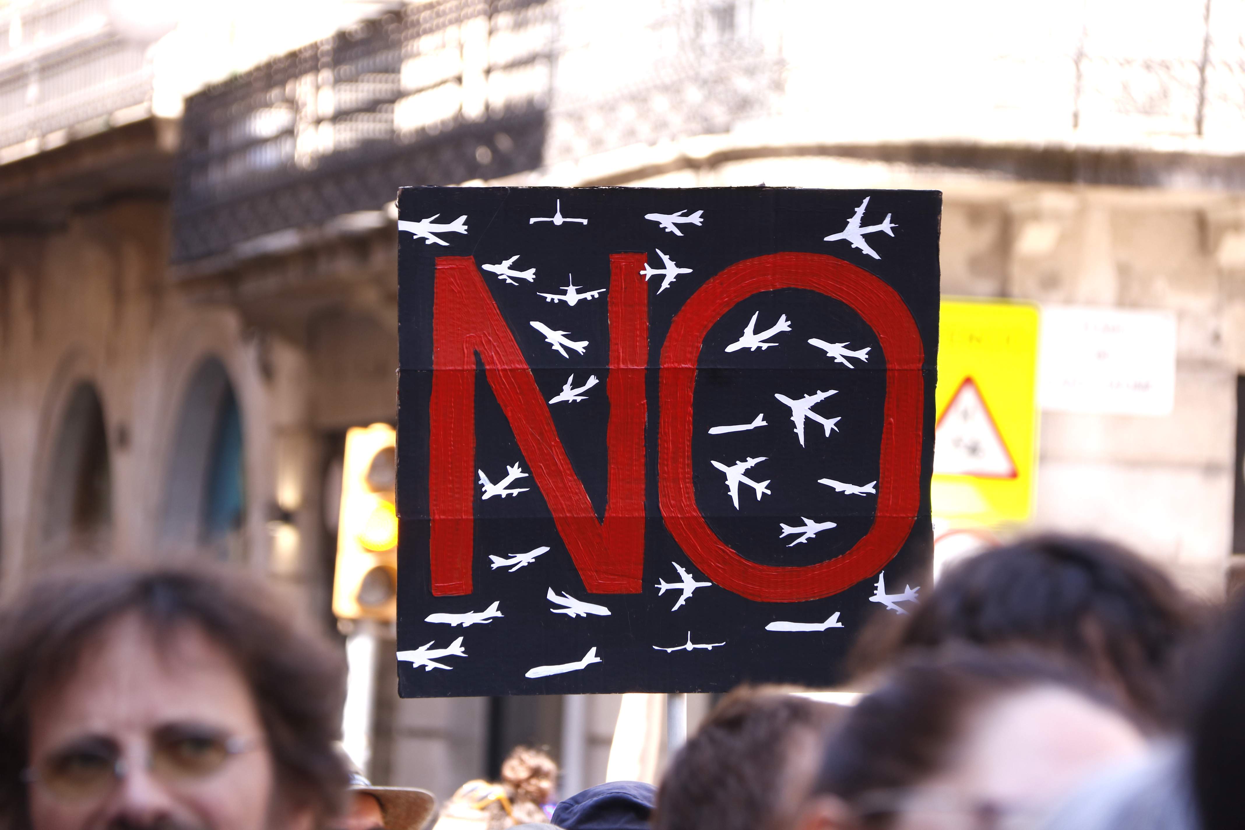 Mobilització contra l'ampliació de l'aeroport / ACN Mobilització contra l'ampliació de l'aeroport / ACN