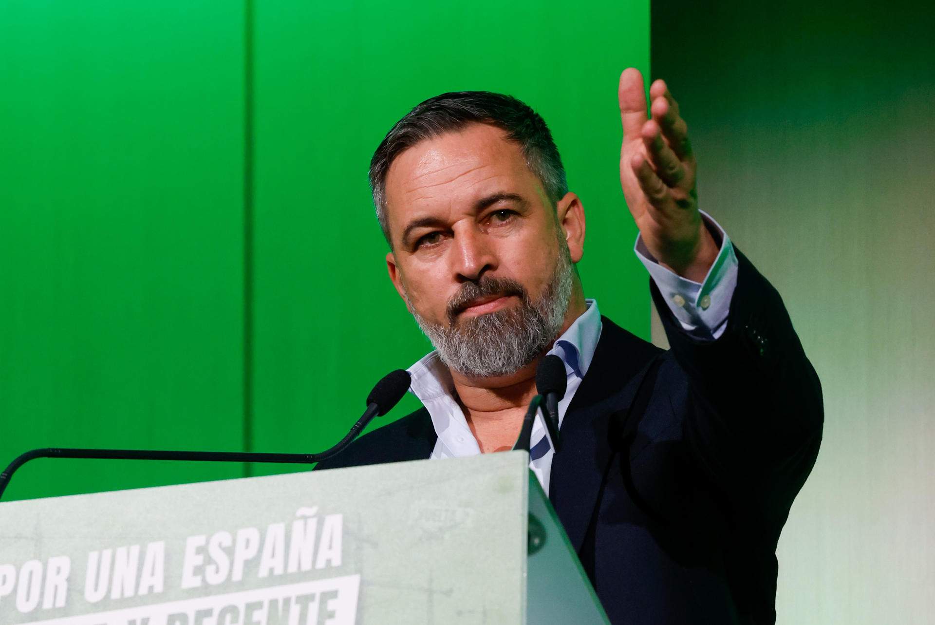 Abascal esclata contra el PP: “Són una estafa i defensen les mateixes polítiques que el PSOE"