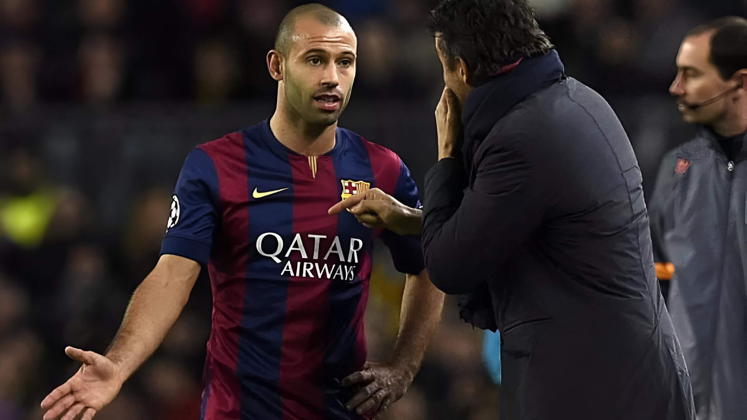 La frase de Luis Enrique a Mascherano que marcó su futuro: "No te marchas ni borracho"