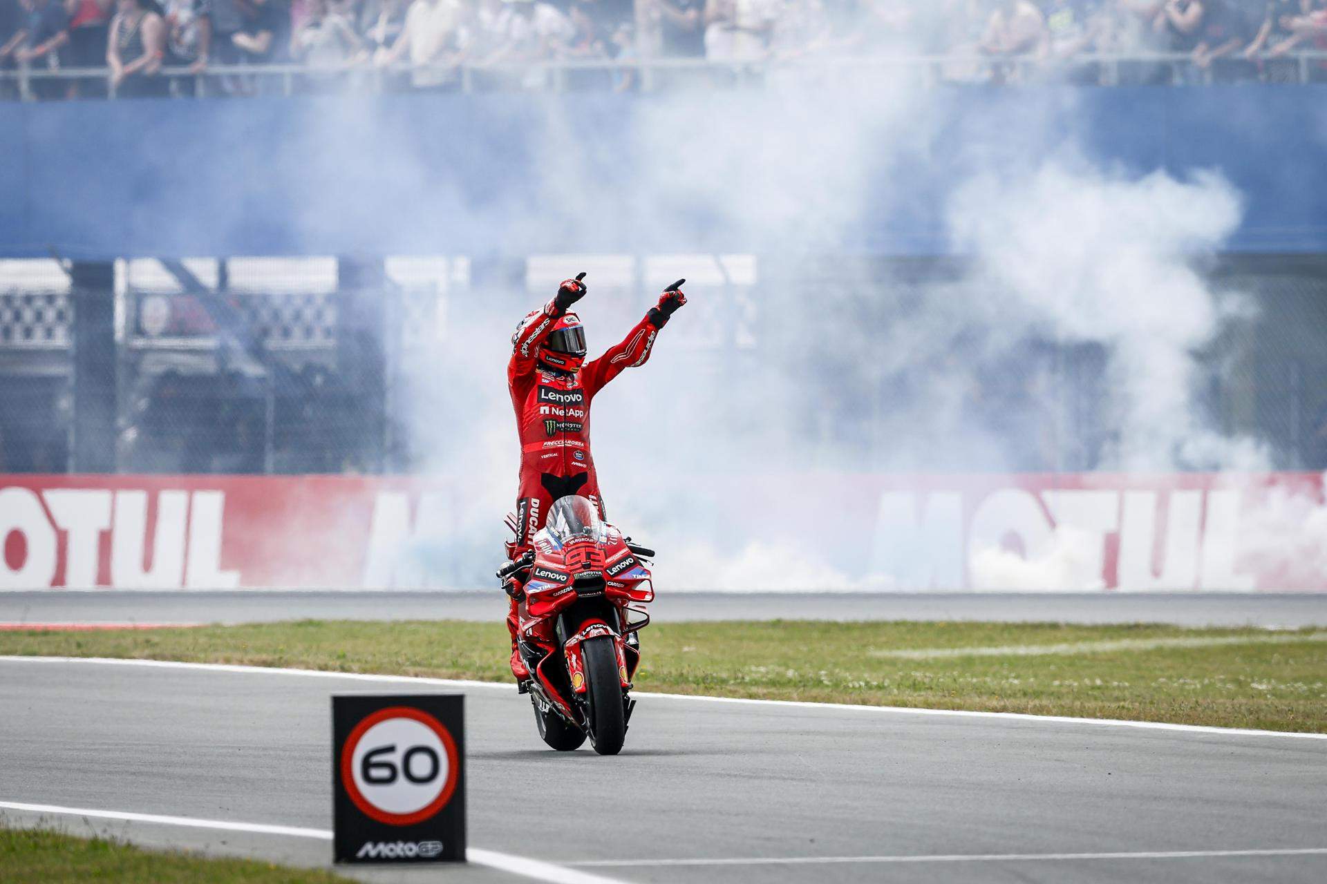 Marc Márquez sigue siendo el rival a batir en Assen y da un serio mazazo al Mundial