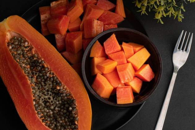 La papaia és rica en vitamina C i antioxidants / Foto: Unsplash