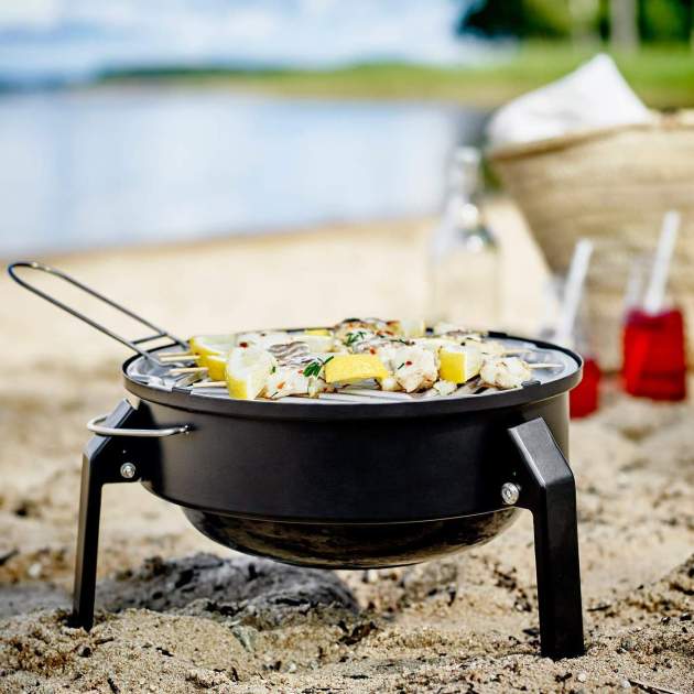 Barbacoa de carbón