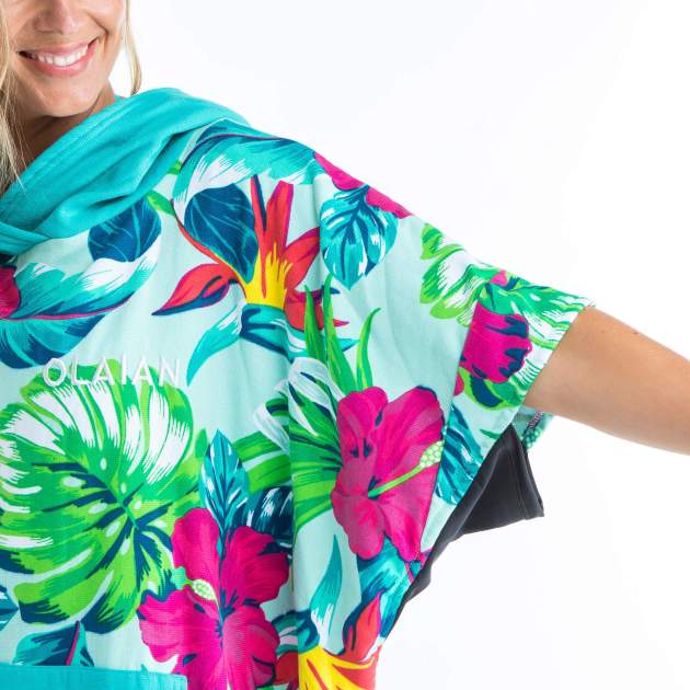 Poncho de surf 500 Sunset