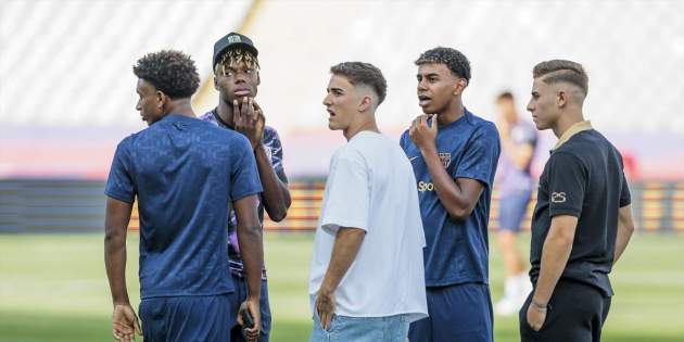 Nico Williams Fermín Lamine Yamal Gavi Balde / Foto: EFE Nico Williams Fermín Lamine Yamal Gavi Balde / Foto: EFE