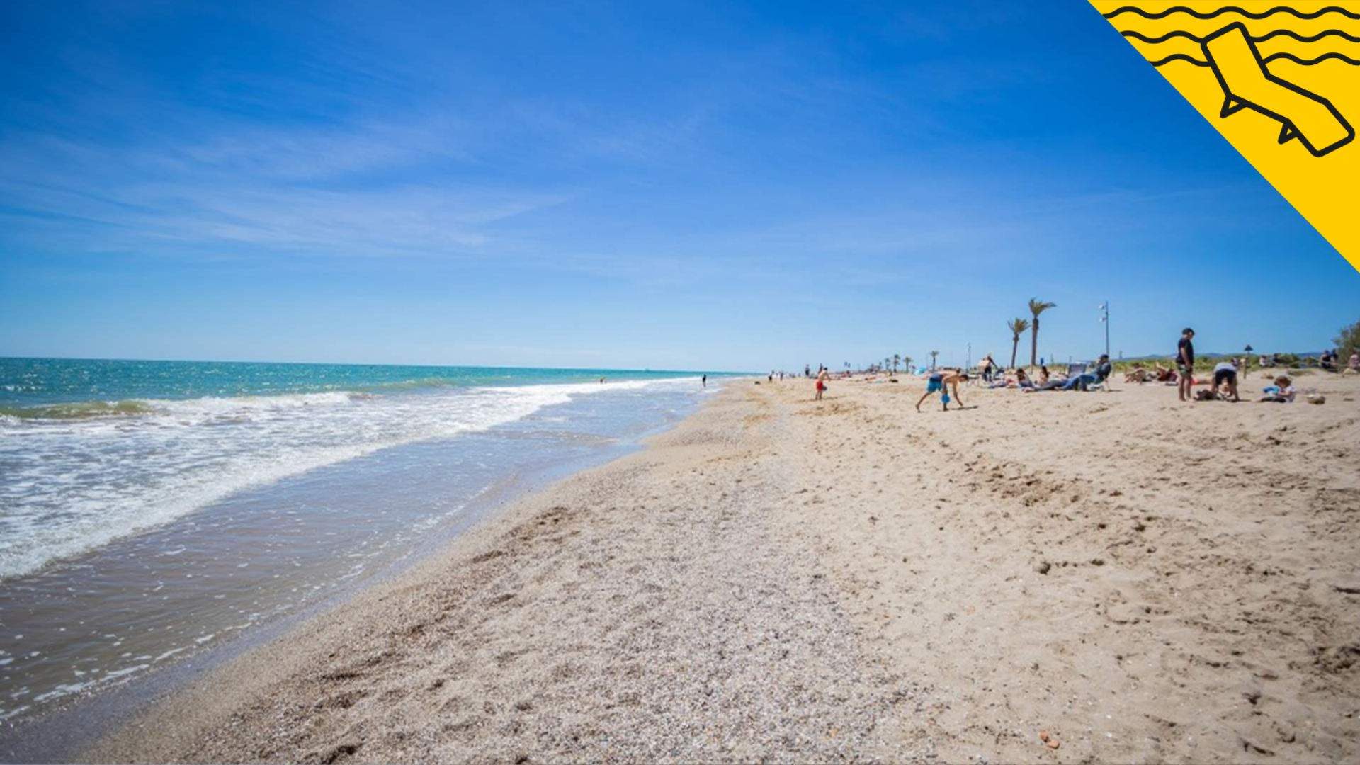 La bonita playa a 30 minutos en tren desde Barcelona: un oasis de tranquilidad