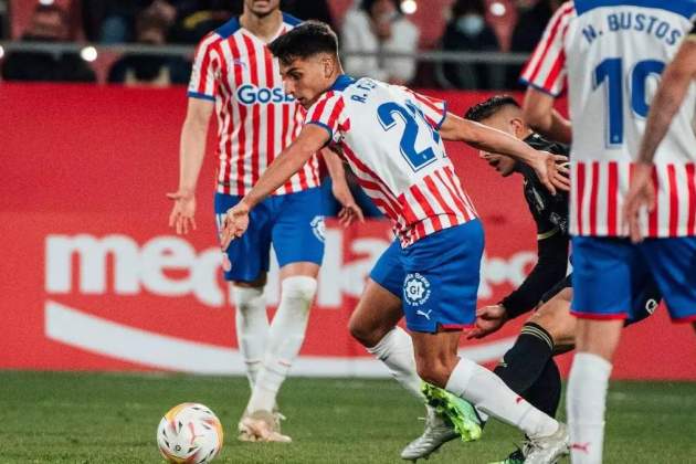 Ramon Terrats jugando con el Girona / Foto: EFE Ramon Terrats jugando con el Girona / Foto: EFE