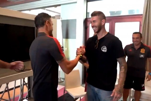 Sergio Ramos Luis Enrique @SeFutbol